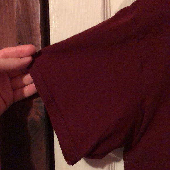 North Carolina Central University Eagles Maroon T-Shirt Mens Medium M Durham NC - Picture 7 of 14